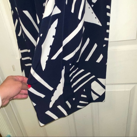 Lauren Ralph Lauren Blue Ivory Capris Pants - Picture 12 of 12